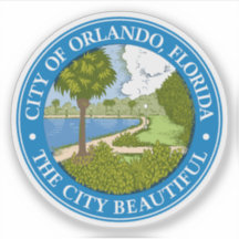 Seal of Orlando, Florida, USA 