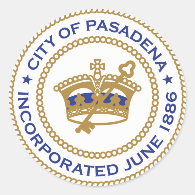 Seal of Pasadena, California (Front)