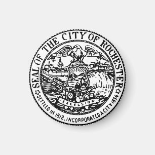 Seal of Rochester, NY Magnet