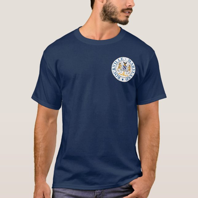 Seal of Rockville, Maryland  T-Shirt (Front)