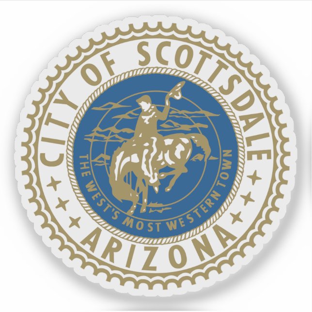 Seal of Scottsdale, Arizona, USA (Front)