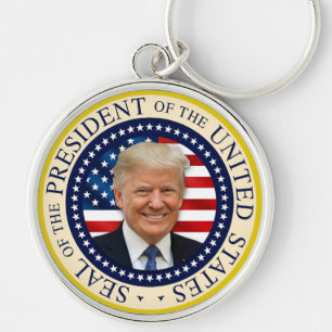 Seal of the 47th President Trump won 2024 Key Ring