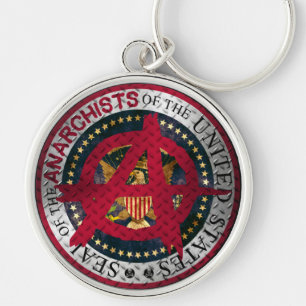 Seal of the Anarchists of the United States Key Ring