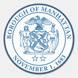 Seal of the Borough of Manhattan, NYC
