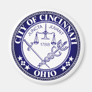 Seal of the City of Cincinnati, Ohio Magnet