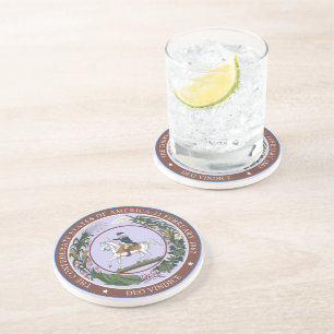 Seal of the Confederacy Coaster