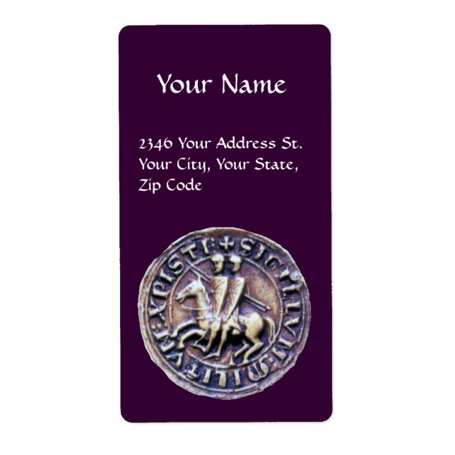 SEAL OF THE KNIGHTS TEMPLAR (Front)