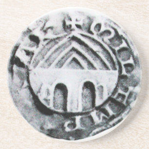 SEAL OF THE KNIGHTS TEMPLAR COASTER