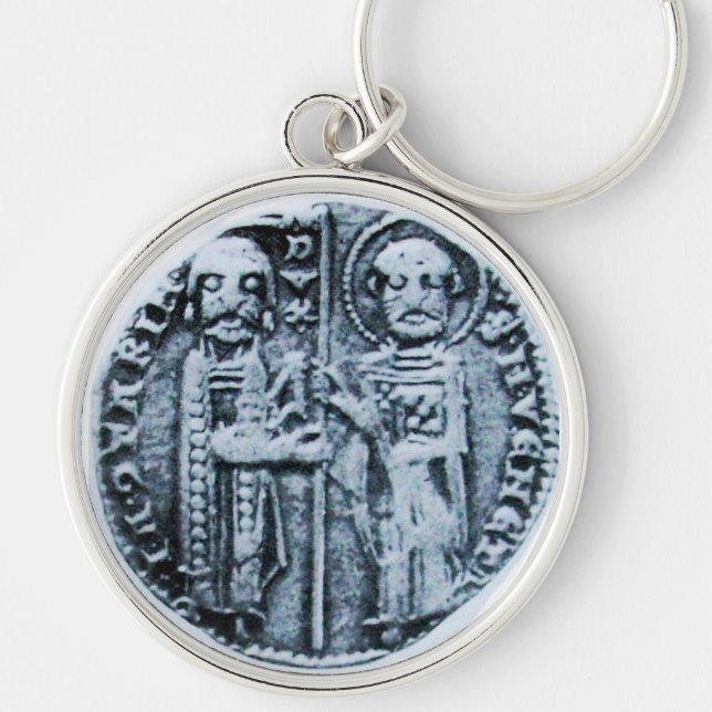 SEAL OF THE KNIGHTS TEMPLAR KEY RING (Front)