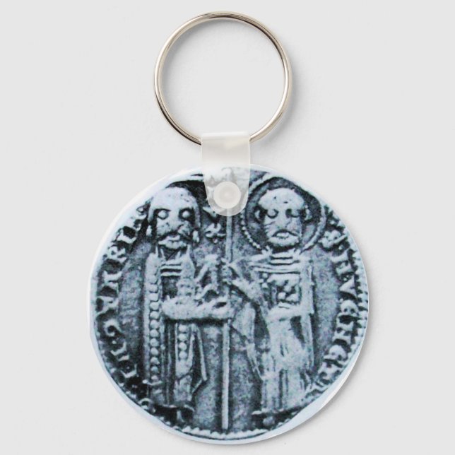 SEAL OF THE KNIGHTS TEMPLAR KEY RING (Front)
