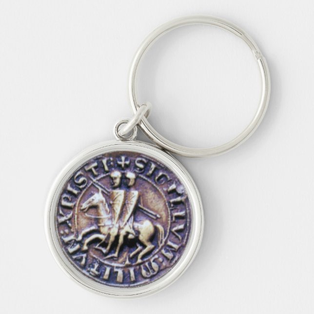 SEAL OF THE KNIGHTS TEMPLAR KEY RING (Front)