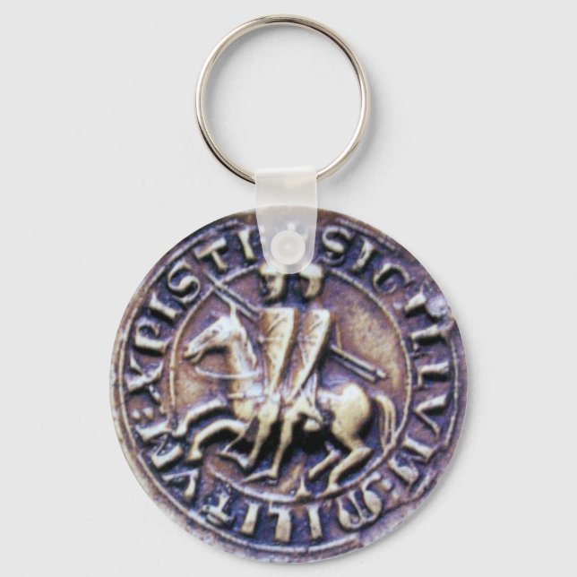 SEAL OF THE KNIGHTS TEMPLAR KEY RING (Front)