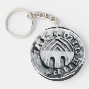 SEAL OF THE KNIGHTS TEMPLAR KEY RING