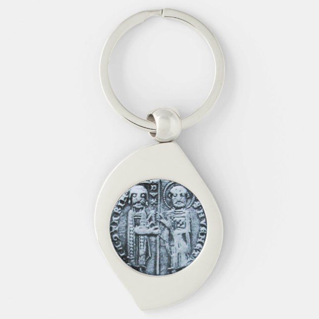 SEAL OF THE KNIGHTS TEMPLAR KEY RING (Front)