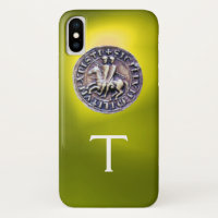 SEAL OF THE KNIGHTS TEMPLAR MONOGRAM yellow