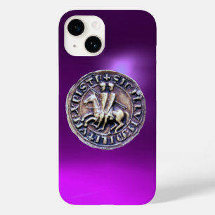 SEAL OF THE KNIGHTS TEMPLAR purple Case-Mate iPhone 14 Case