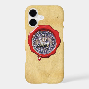SEAL OF THE KNIGHTS TEMPLAR Red Wax Parchment