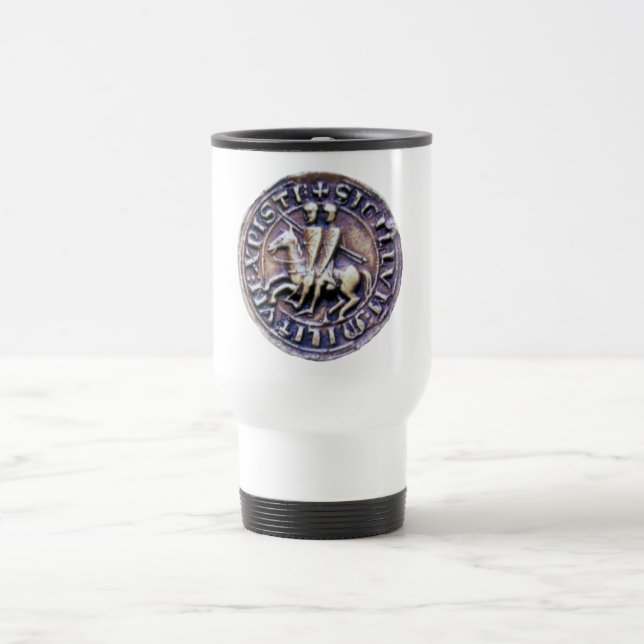 SEAL OF THE KNIGHTS TEMPLAR TRAVEL MUG (Center)