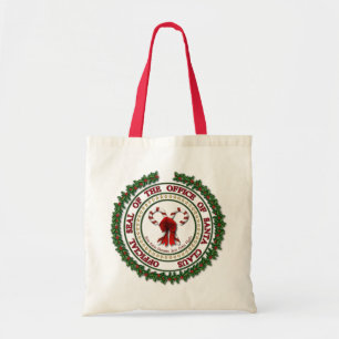 Seal of the Office of Santa Claus Tote Bag