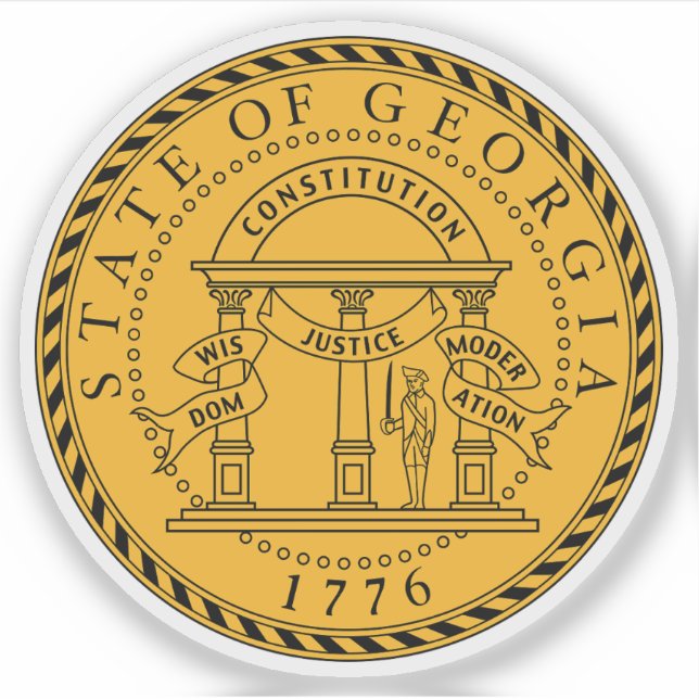 Seal of the state of Georgia, USA (Front)
