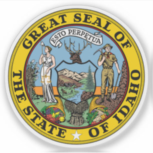 Seal of the state of Idaho, USA
