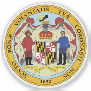 Seal of the state of Maryland, USA