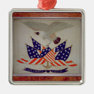 Seal of the United States of America, c.1840 Metal Tree Decoration