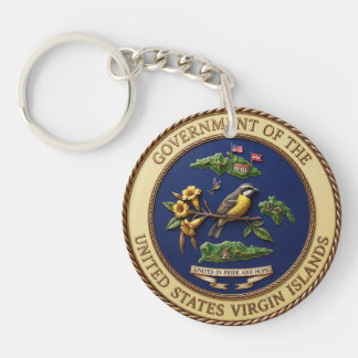 Seal of the United States Virgin Islands Key Ring