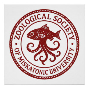 Seal of the Zoological Society of Miskatonic Poster