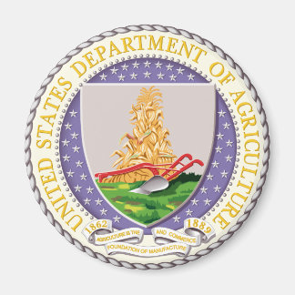 Seal of US Dept of Agriculture Magnet