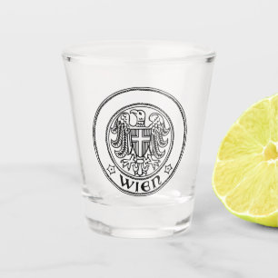 Seal of Vienna, AUSTRIA Shot Glass