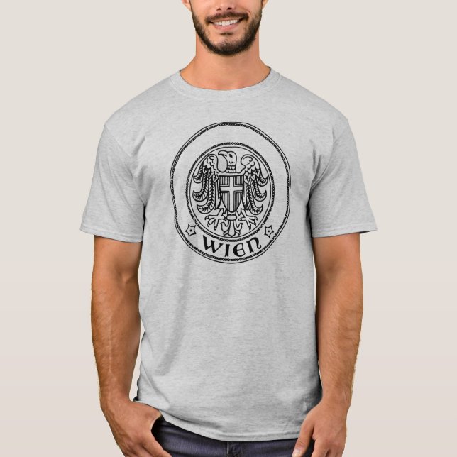 Seal of Vienna, AUSTRIA T-Shirt (Front)