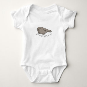 Seal on Clouds Baby Bodysuit