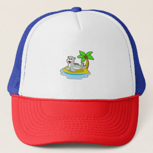 Seal on Island Trucker Hat