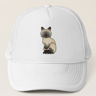 Seal Point Birman / Ragdoll Cat Trucker Hat