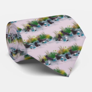 Seal Pup Party Tie (Dusty Pink)