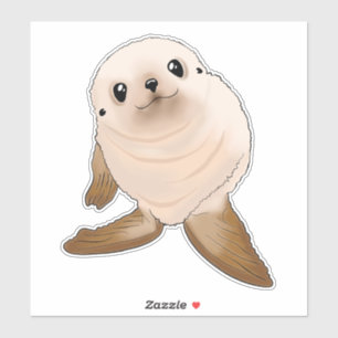 Seal Pup Sticker Baby Seal Decal