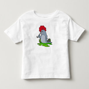 Seal Raining Umbrella Toddler T-Shirt