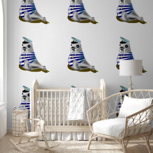 Seal Sailor Funny Wallpaper