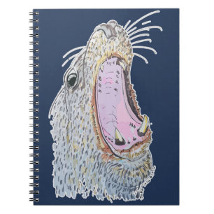 Seal Scream Notebook