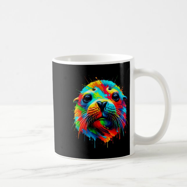 Seal Sea Lion  Coffee Mug (Right)