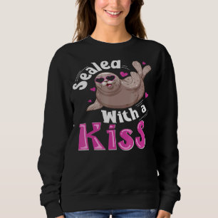 Seal Sea Lion Howler Cute Animal Sweet 3 Sweatshirt