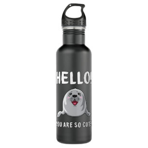 Seal Sealife Animal Seals Sea Lion Lover Gift Idea 710 Ml Water Bottle