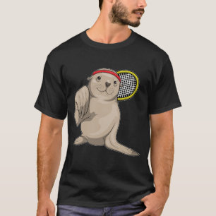 Seal Tennis Tennis racket T-Shirt