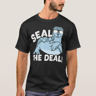 Seal The Deal Seal Whisperer Animal Marine Biologi T-Shirt