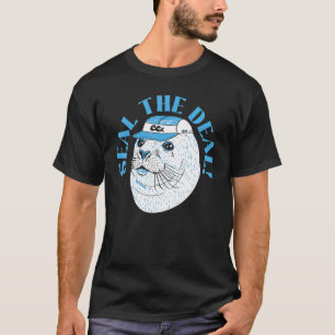 Seal The Deal Seal Whisperer Animal Marine Biologi T-Shirt
