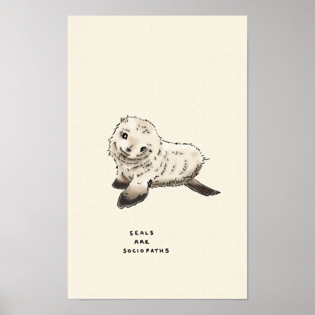 seal trivia poster (Front)