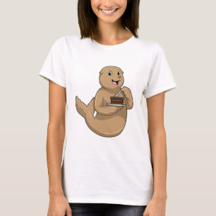 Seal with Cake T-Shirt