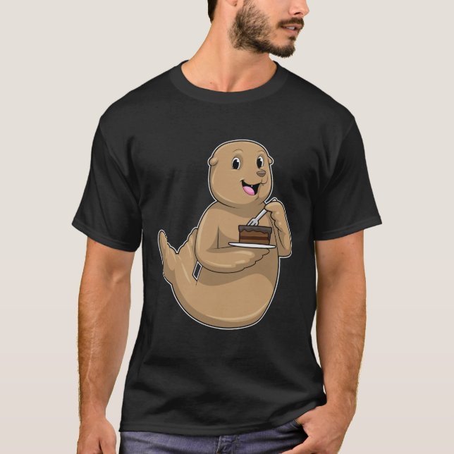Seal with Cake T-Shirt (Front)