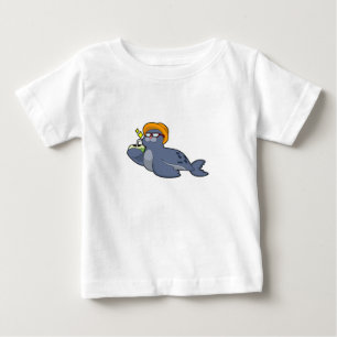 Seal with Coconut Baby T-Shirt